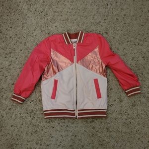Girl's Oshkosh Windbreaker Jacket Size 4T